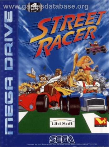 Cover Street Racer for Genesis - Mega Drive